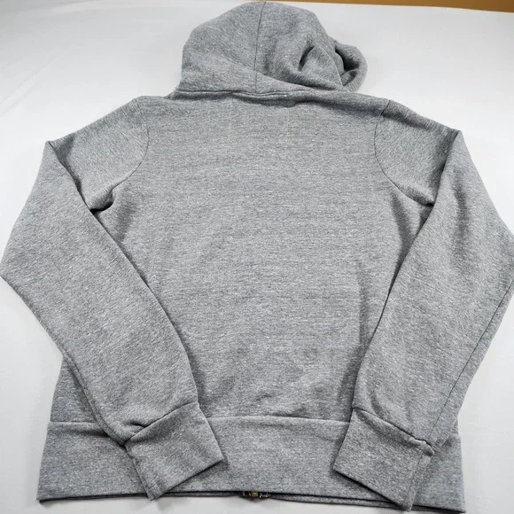 Aviator Nation Hoodie Sweatshirt Womens Small Gray Rainbow Stripe Full Zip - Picture 6 of 6